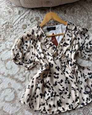 Dorothy- Off White Ruffle Top