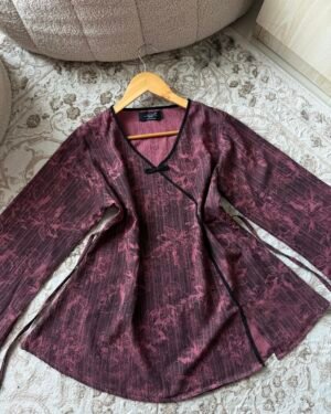 Rosamund- Mauve Full Sleeve Top