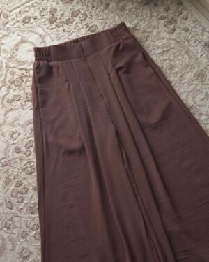 Wide Leg Pants- Brown