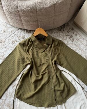 Yuna- Green Full Sleeve Top